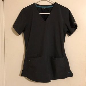 Med Couture gray scrub set